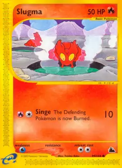 Pokémon-Karte Slugma 099/144