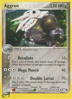Pokémon-Karte Aggron 001/109