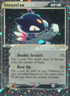 Pokémon-Karte Sneasel ex 103/109