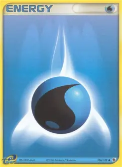 Pokémon-Karte Water Energy 106/109