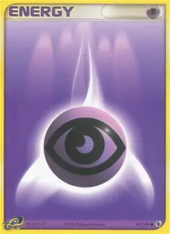Pokémon-Karte Psychic Energy 107/109