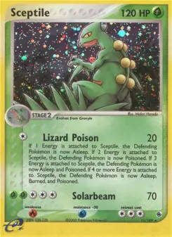 Pokémon-Karte Sceptile 011/109