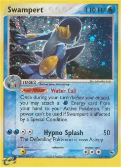 Pokémon-Karte Swampert 013/109