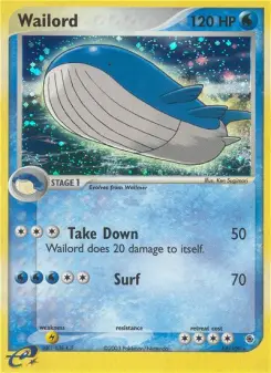 Pokémon-Karte Wailord 014/109