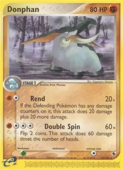 Pokémon-Karte Donphan 017/109