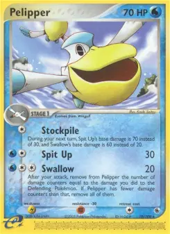 Pokémon-Karte Pelipper 019/109