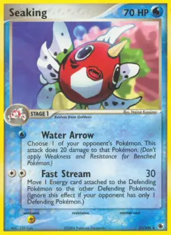 Pokémon-Karte Seaking 021/109