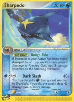 Pokémon-Karte Sharpedo 022/109