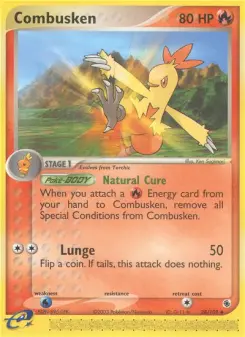Pokémon-Karte Combusken 028/109