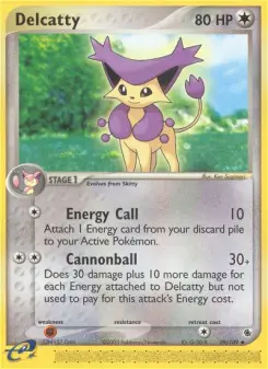 Pokémon-Karte Delcatty 029/109