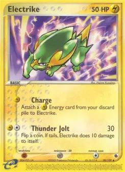 Pokémon-Karte Electrike 030/109