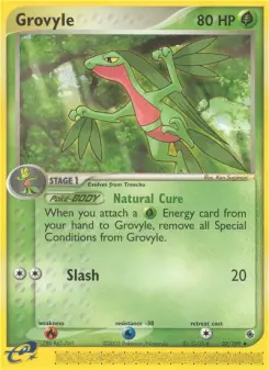 Pokémon-Karte Grovyle 032/109