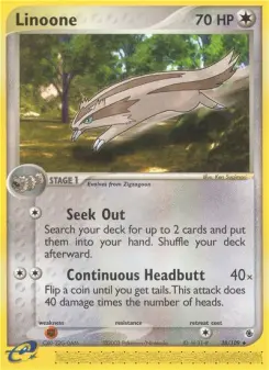 Pokémon-Karte Linoone 038/109