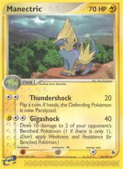Pokémon-Karte Manectric 039/109