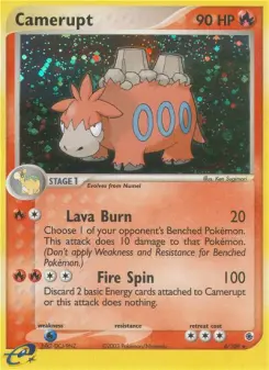 Pokémon-Karte Camerupt 004/109