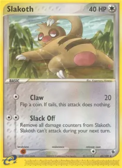 Pokémon-Karte Slakoth 045/109