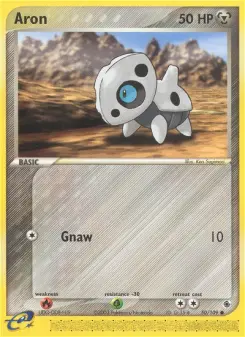 Pokémon-Karte Aron 050/109