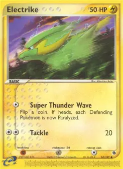 Pokémon-Karte Electrike 053/109