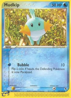 Pokémon-Karte Mudkip 059/109