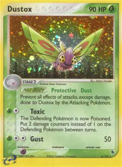 Pokémon-Karte Dustox 006/109