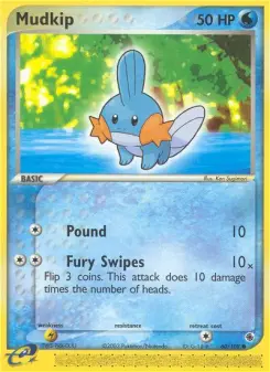 Pokémon-Karte Mudkip 060/109
