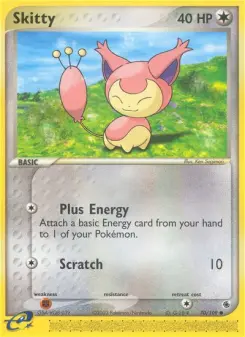 Pokémon-Karte Skitty 070/109