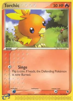 Pokémon-Karte Torchic 074/109