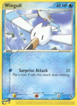 Pokémon-Karte Wingull 077/109