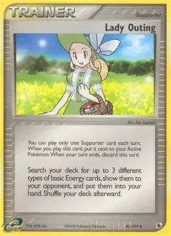 Pokémon-Karte Lady Outing 083/109