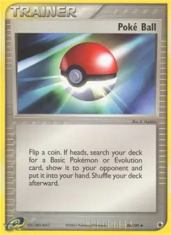 Pokémon-Karte Poké Ball 086/109