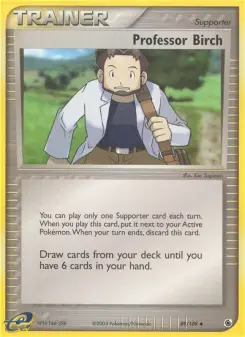 Pokémon-Karte Professor Birch 089/109