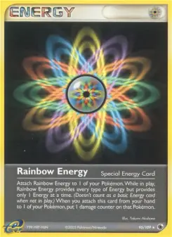 Pokémon-Karte Rainbow Energy 095/109