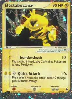 Pokémon-Karte Electabuzz ex 097/109