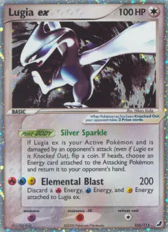 Pokémon-Karte Lugia ex 105/115