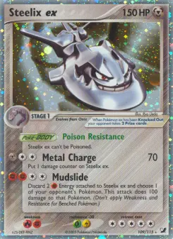Pokémon-Karte Stahlos ex 109/115