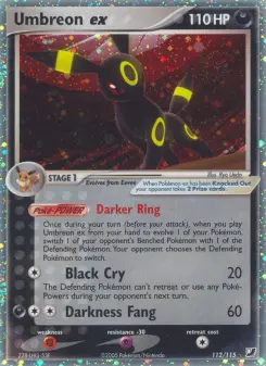 Pokémon-Karte Nachtara ex 112/115