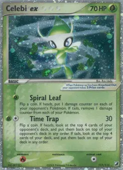 Pokémon-Karte Celebi ex 117/115