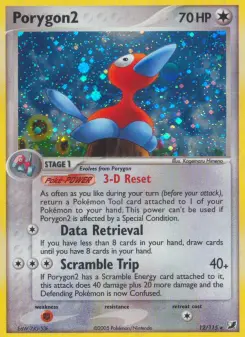 Pokémon-Karte Porygon2 012/115
