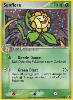 Pokémon-Karte Sonnflora 016/115