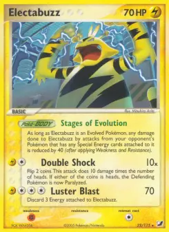 Pokémon-Karte Elektek 022/115