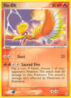 Pokémon-Karte Ho-oh 027/115