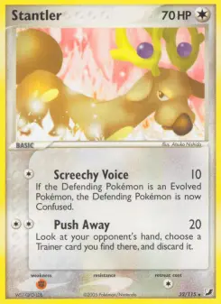 Pokémon-Karte Damhirplex 032/115