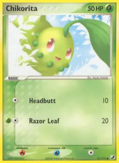 Pokémon-Karte Endivie 051/115