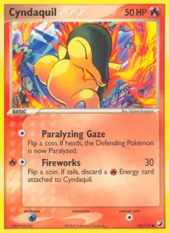 Pokémon-Karte Feurigel 054/115