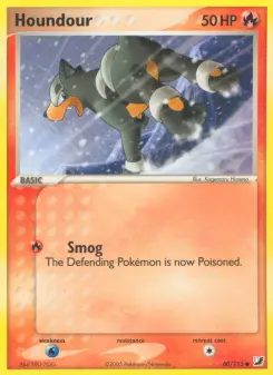 Pokémon-Karte Hunduster 060/115