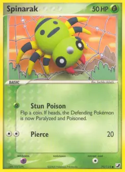 Pokémon-Karte Webarak 075/115