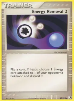 Pokémon-Karte Energy Removal 2* 082/115