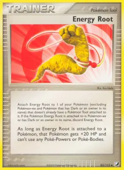 Pokémon-Karte Energiewurzel 083/115