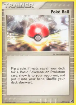 Pokémon-Karte Poké Ball 087/115