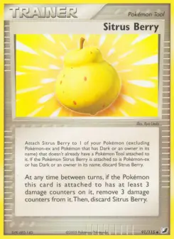 Pokémon-Karte Tsitrubeere 091/115